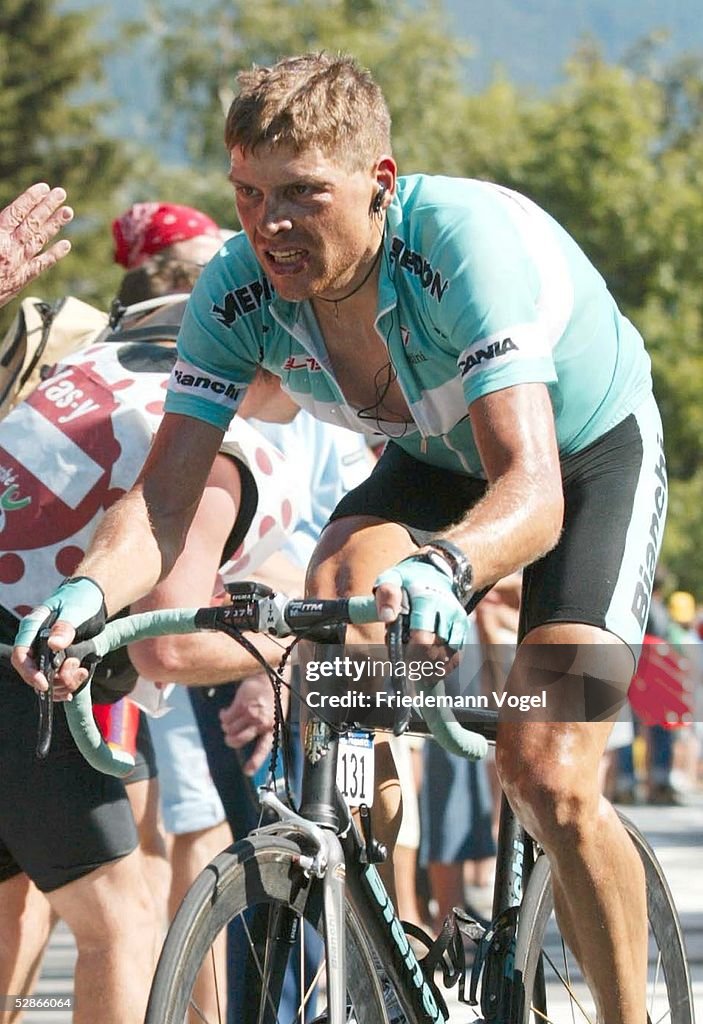 Radsport: Tour de France 2003/Sallanches - L'Alpe d'Huez