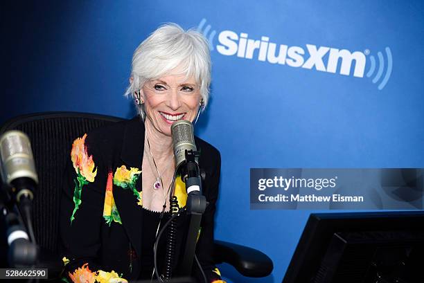 Dr. Laura Schlessinger hosts her show, "Dr. Laura" from the SiriusXM Studios on May 5, 2016 in New York City.