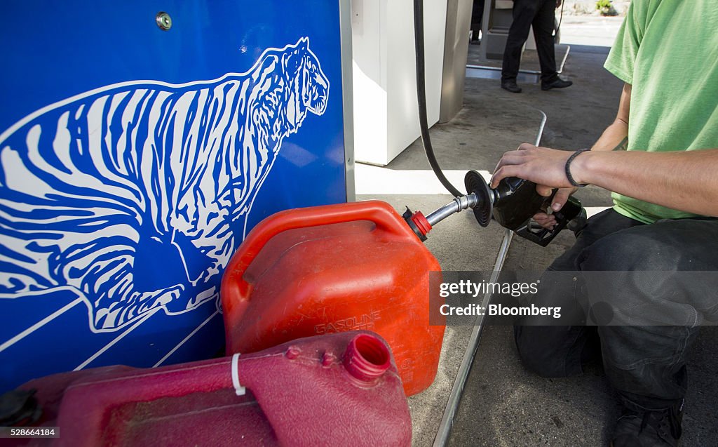 Gas Stations As Canada Oil Prices Surge While Fire Slows Shell, Suncor Output