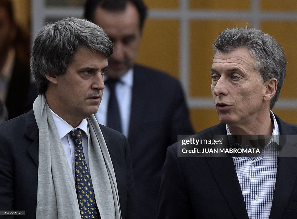 ARGENTINA-POLITICS-MACRI-PRAT-GAY