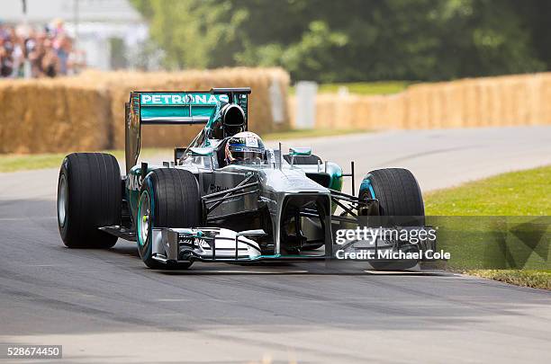 Mercedes Petronas F1 car