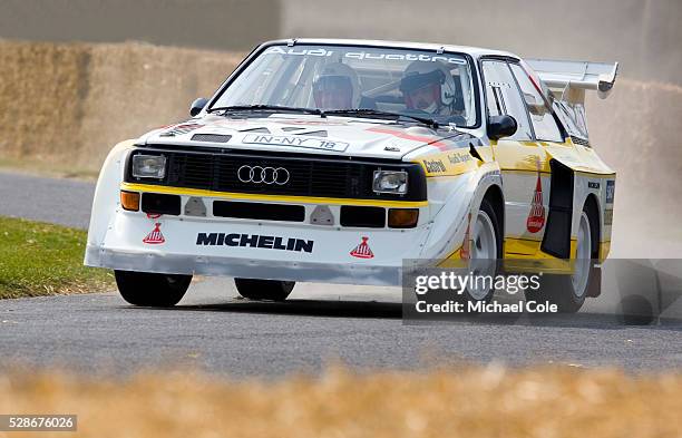 1985 AUDI SPORT QUATTRO S1 E2 DRIVEN BY DAVID LLEWELLYN. THE S1 E2 WAS THE FINAL EVOLUTION OF A CAR THAT REVOLUTIONISED RALLYING, INTRODUCING 4WD TO...