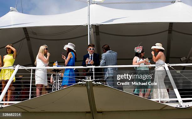 Stylish Ladies at 'Glorious Goodwood' Goodwood Racecourse 31st July 2014