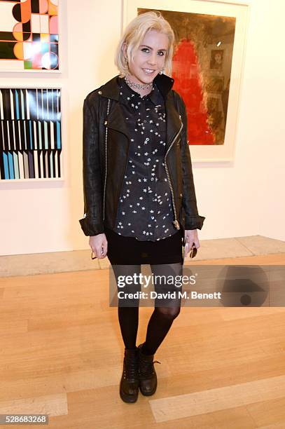 India Rose James attends The London Original Print Fair young collector's evening at The Royal Academy of Arts on May 6, 2016 in London, England.