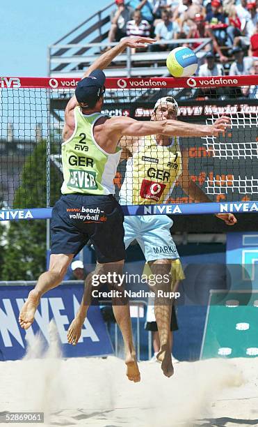 World Tour 2003, Achtelfinale Maenner, Berlin; Markus DIECKMANN - Jonas RECKERMANN/GER; - Christoph DIECKMANN und Andreas SCHEUERPFLUG/GER