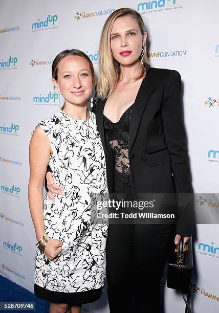 Jewelry designer Jennifer Meyer and actress Sara Foster attend Annual Goldie's Love In For Kids hosted by Goldie Hawn at Ron Burkle's Green Acres...