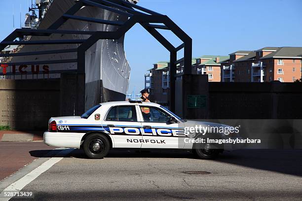 police - norfolk virginia bildbanksfoton och bilder