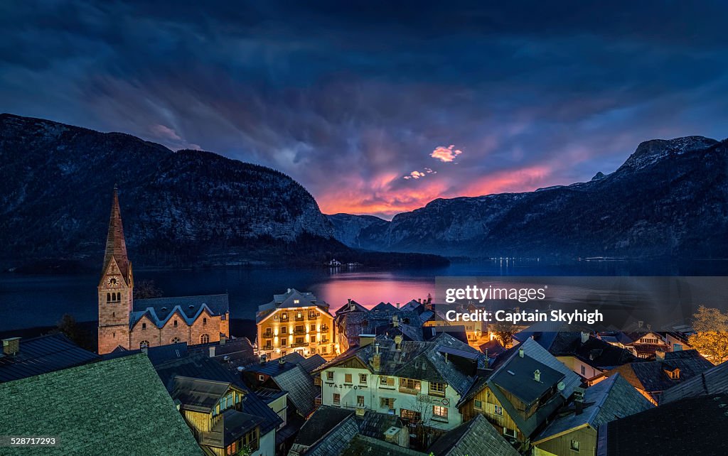 Hallstatt sunrise