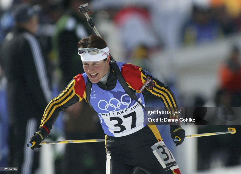 BIATHLON: OLYMPIA SALT LAKE 2002, 7,5km SPRINT/FRAUEN