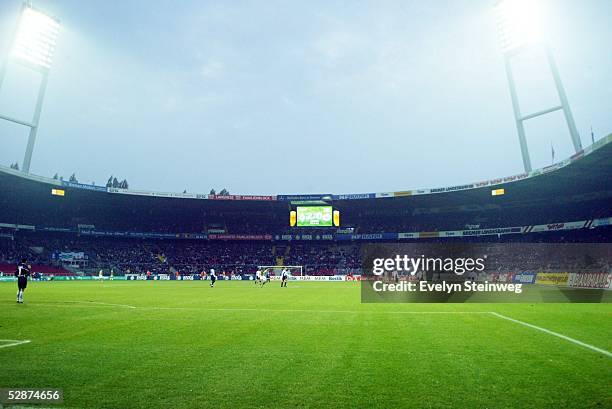 Bundesliga 03/04, Bremen; SV Werder Bremen - Eintracht Frankfurt 3:1; Weserstadion