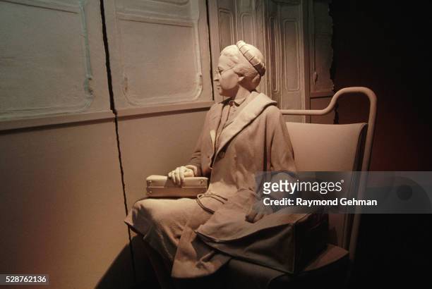 exhibit featuring rosa parks in the birmingham civil rights institute - segregation stock pictures, royalty-free photos & images