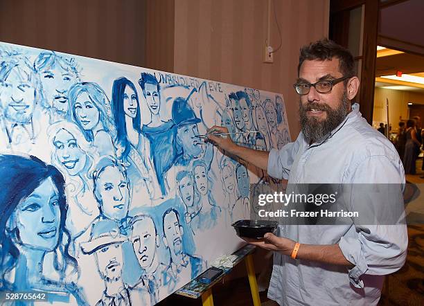 Artist Petersen Thomas attends Unbridled Eve Gala during the 142nd Kentucky Derby on May 6, 2016 in Louisville, Kentucky.