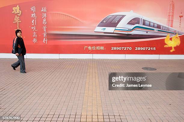The Shanghai Transrapid Maglev Line is the world's first electromagnetic levitation train. Built by ThyssenKrupp and Siemens, the 30 km line connects...