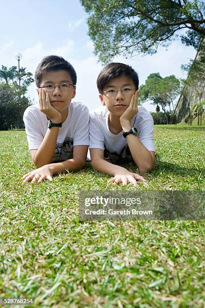 twin brothers - double facepalm stock pictures, royalty-free photos & images
