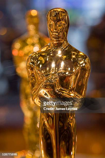 The "Oscar��" the statue given to winners at the annual Academy Awards�� ceremony, is on display for "Meet the Oscars��, New York" in Times Square...