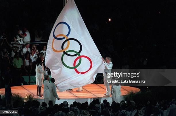 Die OLYMPISCHE FLAGGE