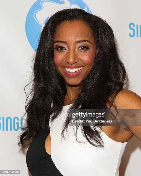 Playboy Playmate Neferteri Shepherd attends the Single Mom's Awards at The Peninsula Beverly Hills on May 6, 2016 in Beverly Hills, California.