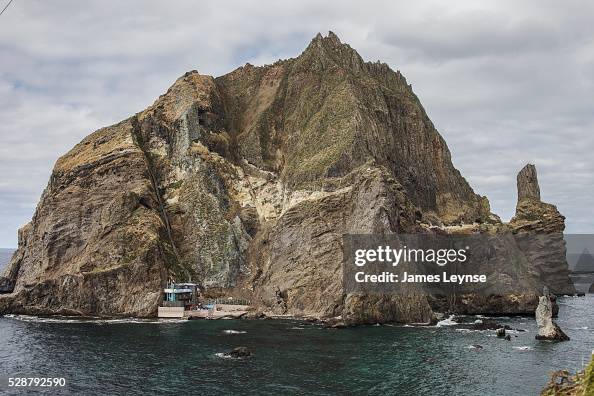 Dokdo Island in Korea. Dokdo Island in Korea.
