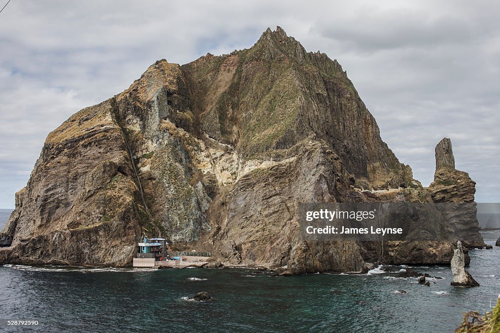 Dokdo Island in Korea.