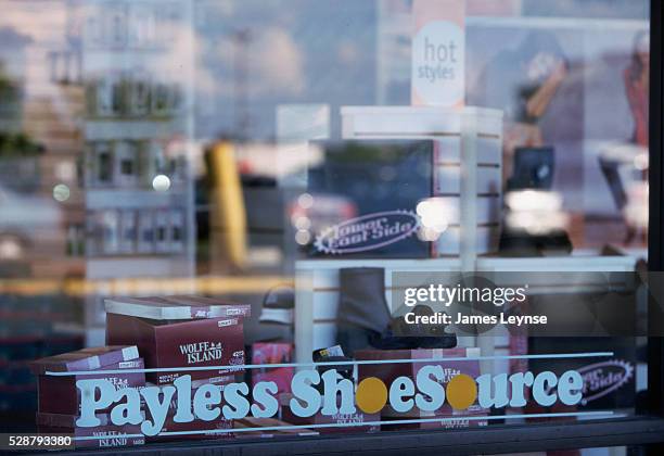 Payless Shoe Store Window