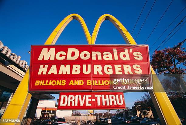Sign of McDonald's Restaurant