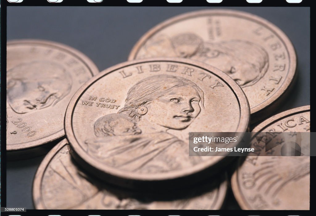 Sacagawea One Dollar Coins