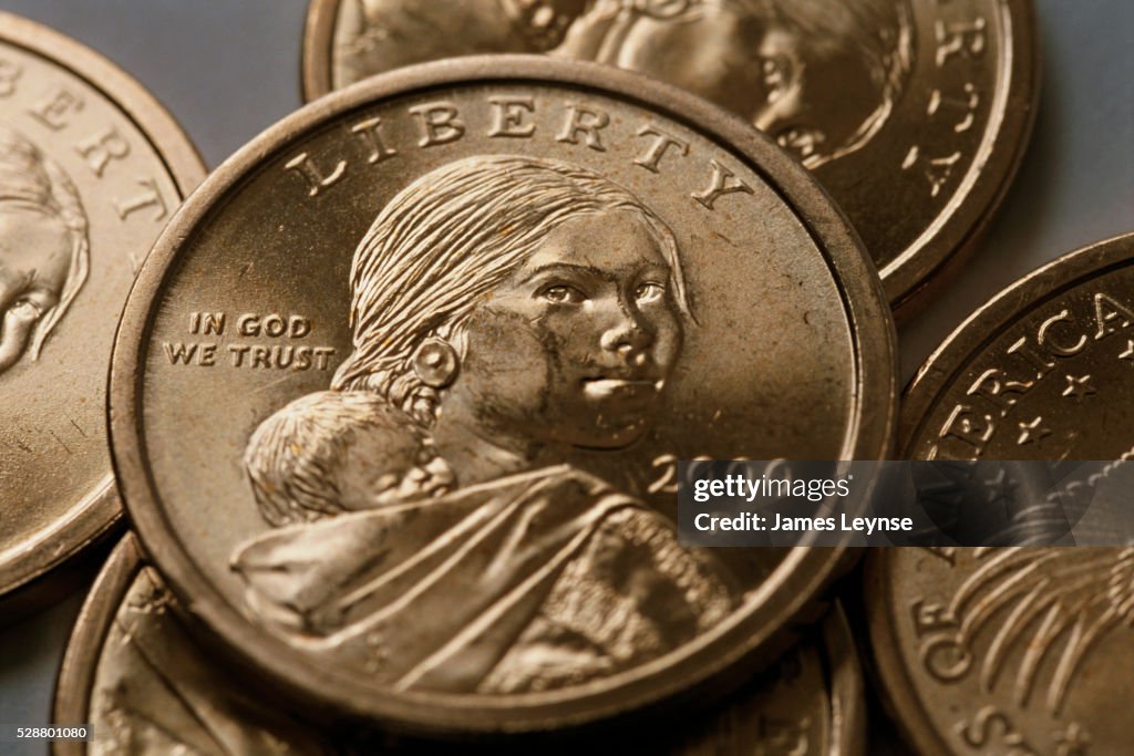Sacagawea One Dollar Coins
