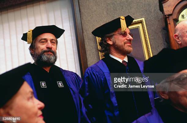 New York City: Robert De Niro gets Honorary Doctorate Degree in Fine Arts from New York University.