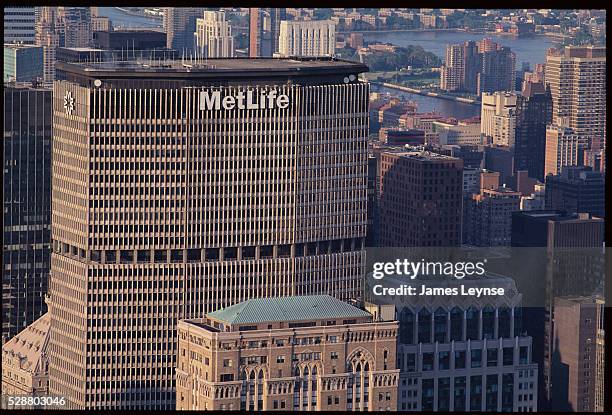 MetLife and Other Downtown Manhattan Buildings