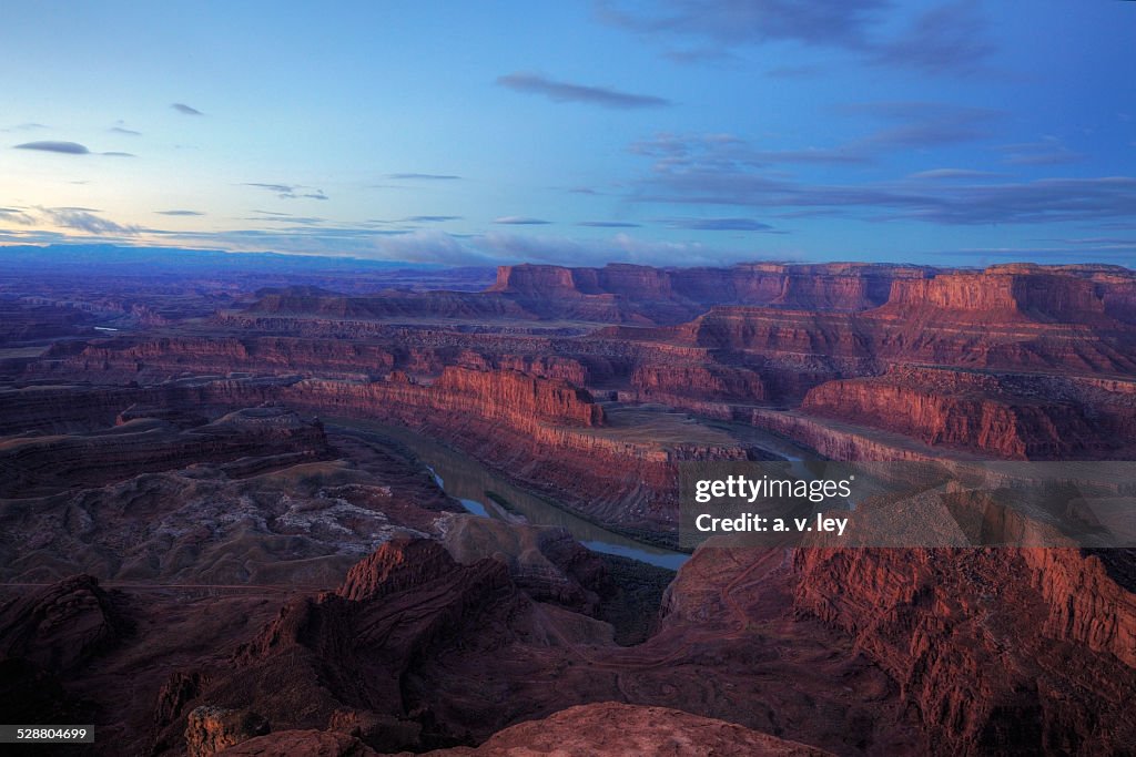 First Light on Dead Horse Point