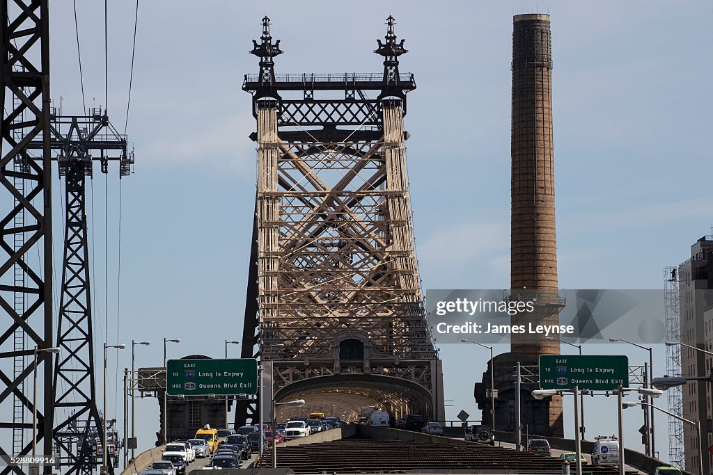 The Queensboro Bridge in New York.
