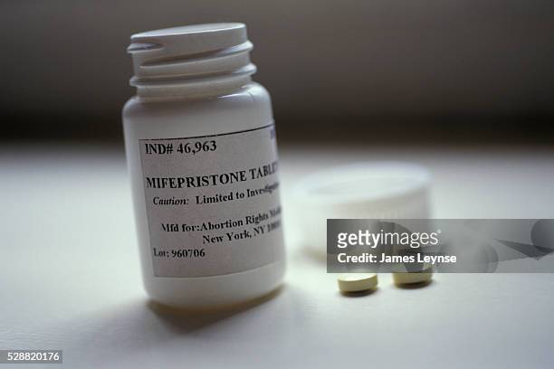 Mifepristone, the abortion pill known as RU 486.