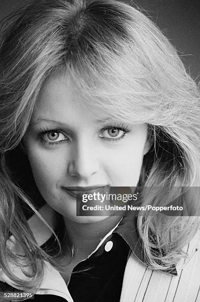 Welsh singer Bonnie Tyler in London on 15th May 1978.