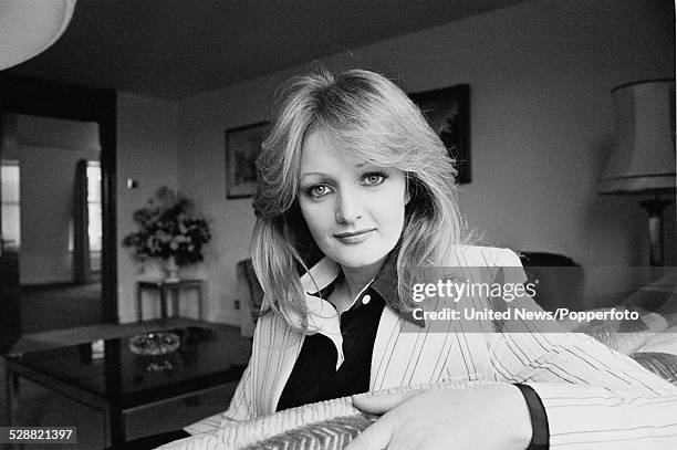 Welsh singer Bonnie Tyler pictured in London on 15th May 1978.