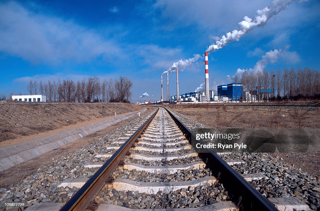 China - Environment - Industry - Coal Power Plant in Daqi
