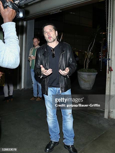 Eric Singer from 'KISS' is seen on May 06, 2016 in Los Angeles, California.