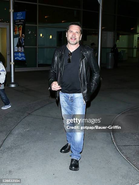 Eric Singer from 'KISS' is seen on May 06, 2016 in Los Angeles, California.