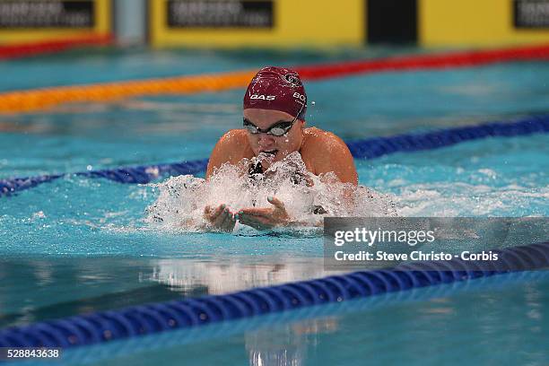 Georgia Bohl competes in the Women's 50m Breaststroke final during the Hancock Prospecting Australian Swimming Championships at the Sydney Aquatic...