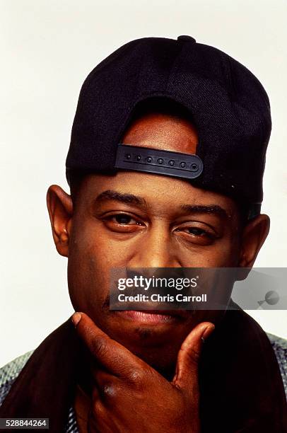 Actor and Comedian Martin Lawrence Wearing Cap Backwards