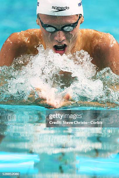 Men's 200m IM final Thomas Fraser-Holmes at the Brisbane Aquatic Centre. Brisbane, Australia. Sunday 6th April 2014.