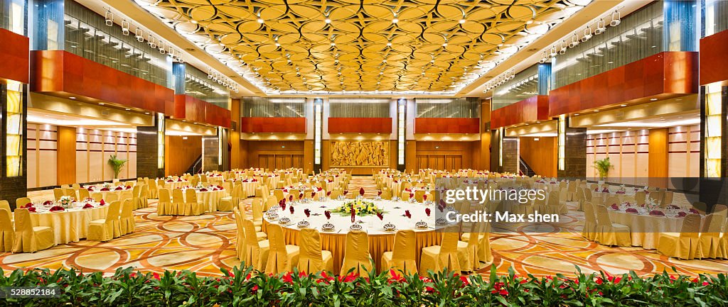 Chinese Banquet Hall Interior