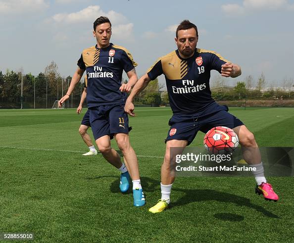 Arsenal Training Session Arsenal Training Session