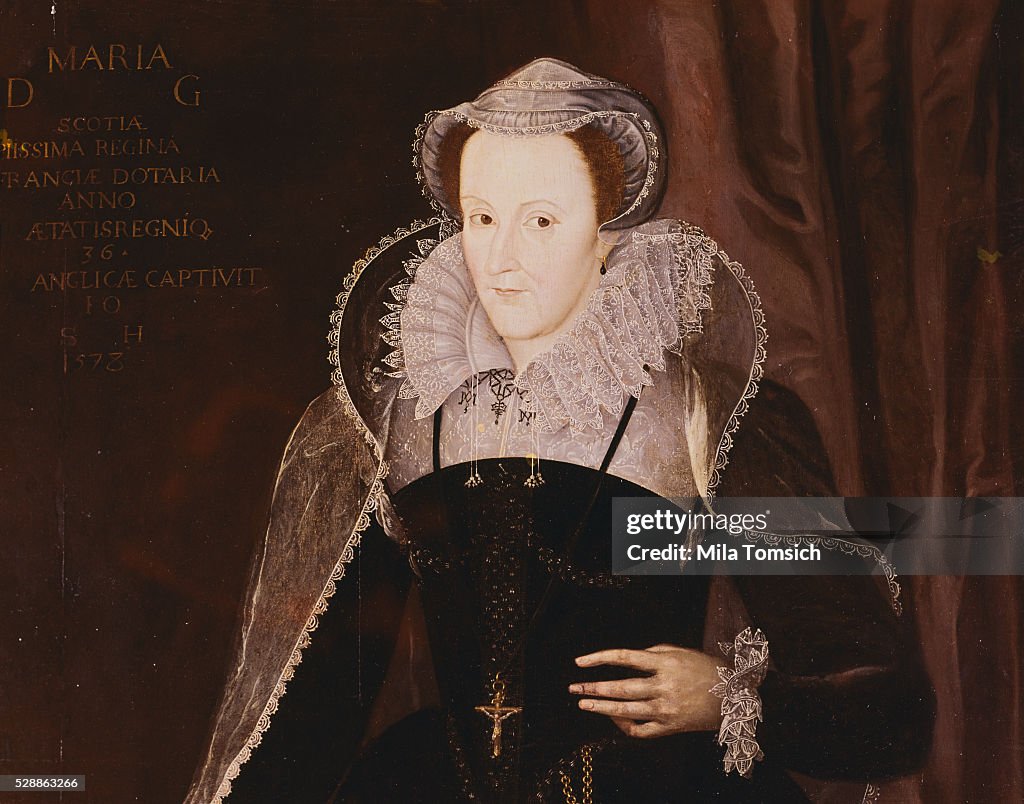 Mary, Queen of Scots Painted in the Style of Nicholas Hilliard