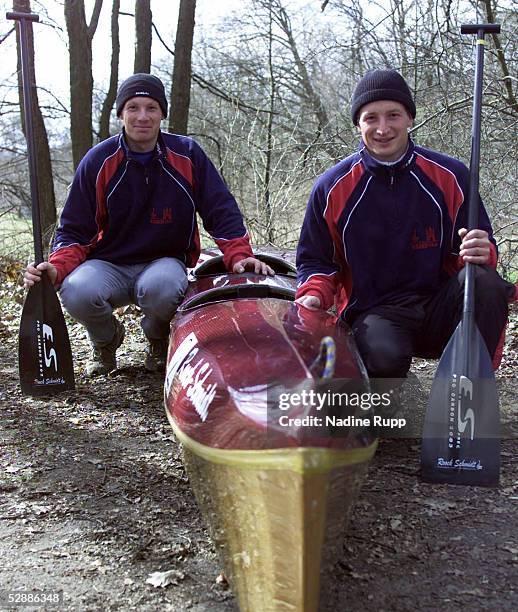 Hamburger Meisterschaften 2003, Wildwasser Regatta, Jesteburg; Johannes WOHLERS, Florian WOHLERS