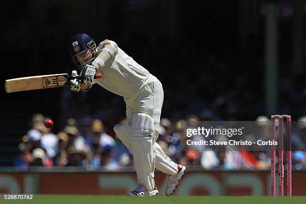 Australia v India 2nd test at the Sydney Cricket Ground. India's SachinTendulkar batting. Sydney, Australia. Tuesday 3rd January 2012. Photo:
