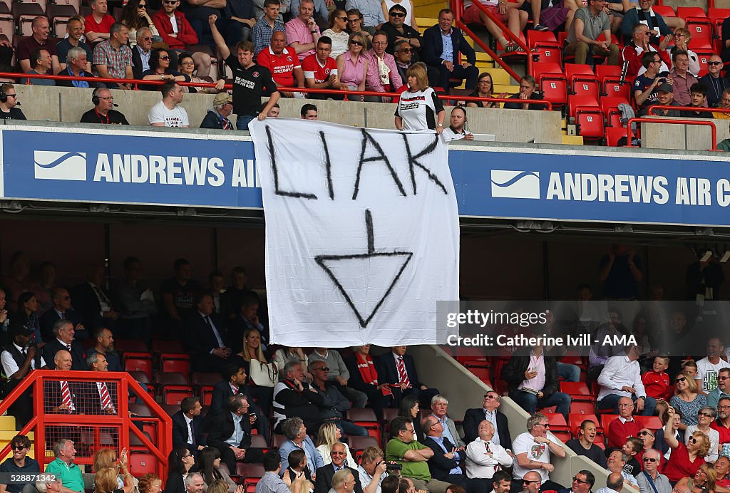 Charlton Athletic v Burnley - Sky Bet Championship