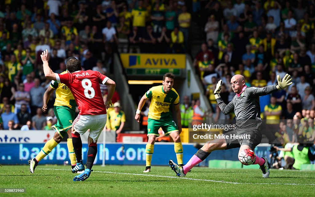 Norwich City v Manchester United - Premier League