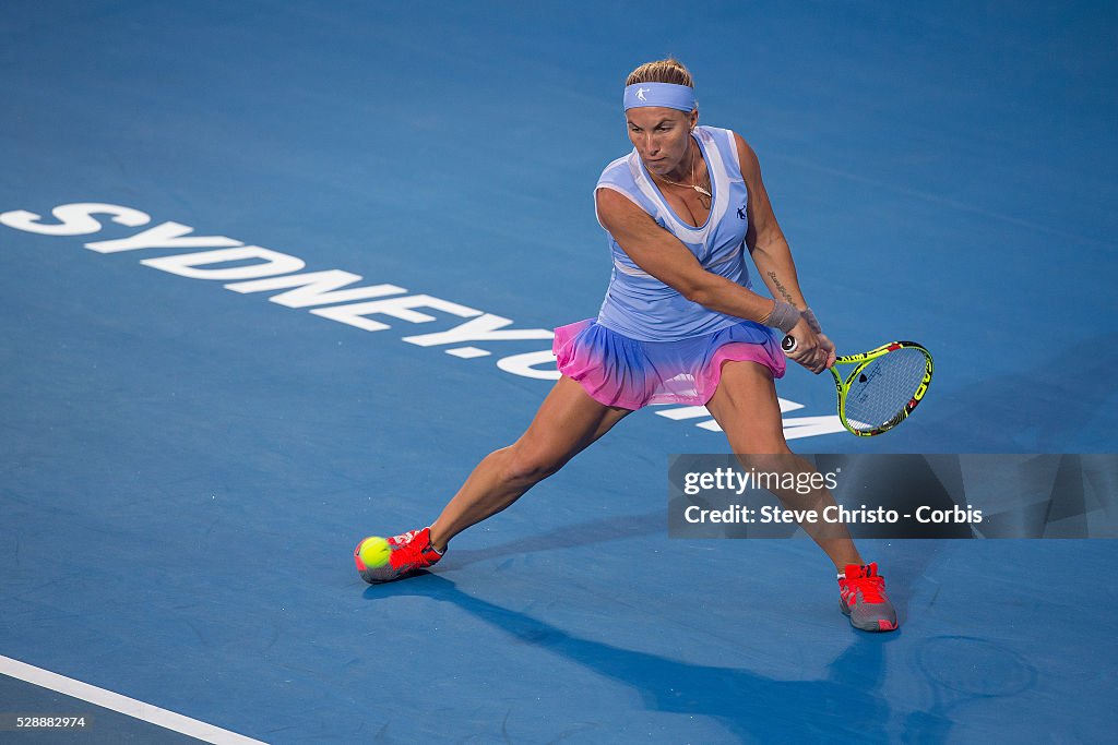 Tennis - Apia International Sydney - Monica Puig vs. Svetlana Kuznetsova