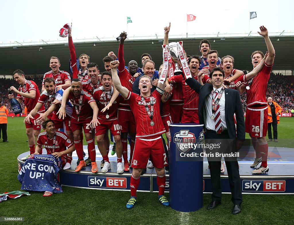 Middlesbrough v Brighton and Hove Albion - Sky Bet Championship