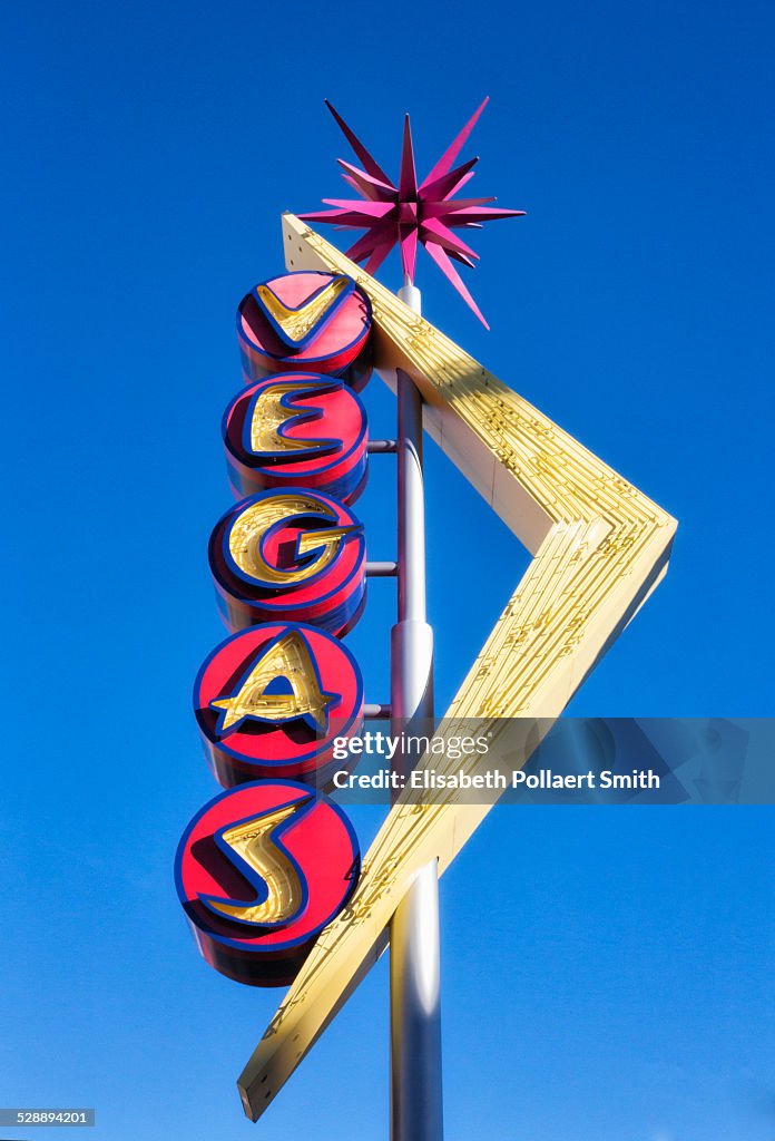 Vegas sign, iconic